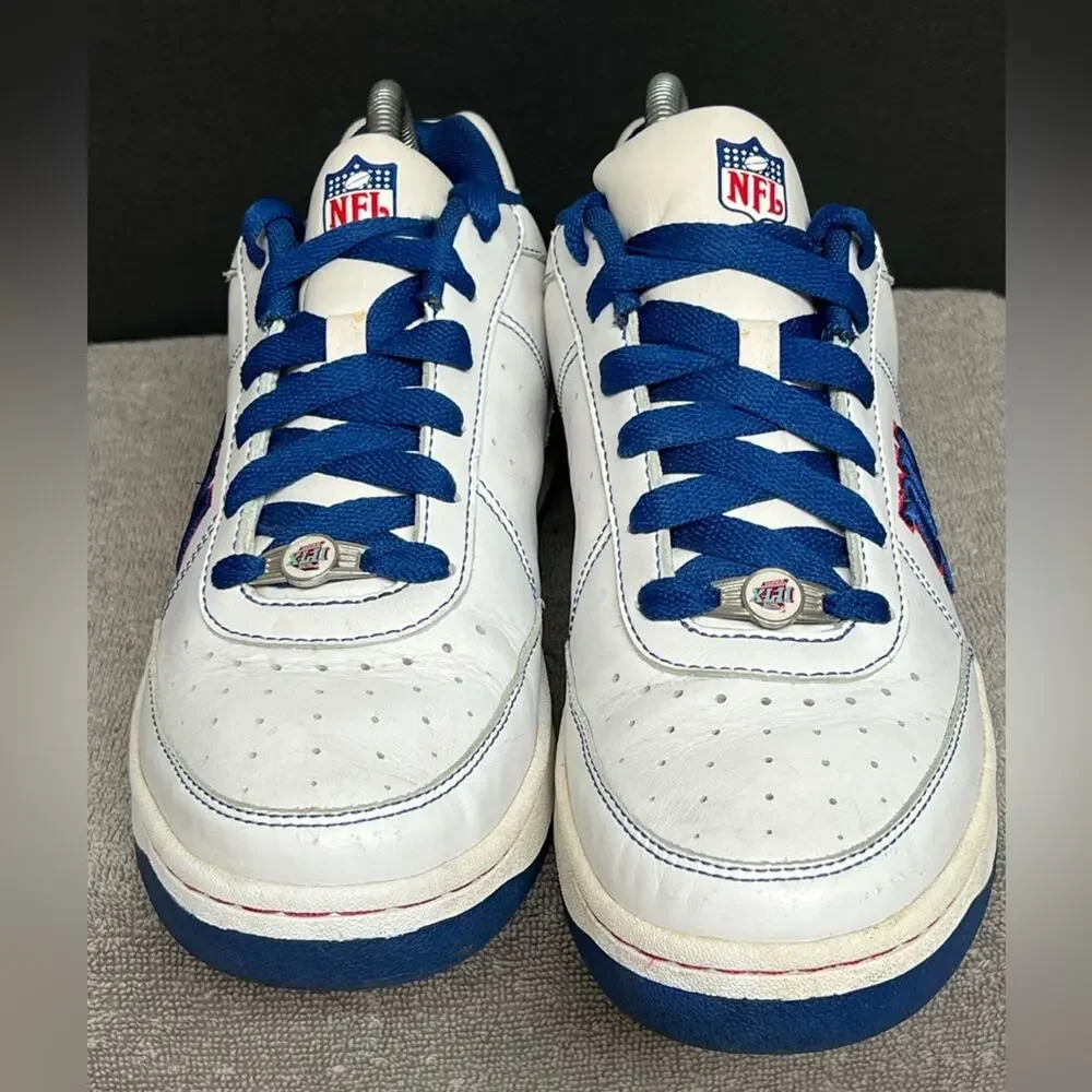 RARE Vintage Reebok Super Bowl XLII NY GIANTS Mens Shoes SZ 8 Limited Edition